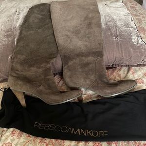 REBECCA MINKOFF SUEDE BOOTS